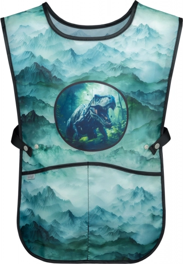 Children's washable apron BAAGL Dino with pockets