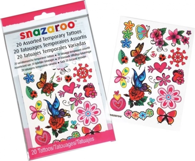 Snazaroo ajutised tätoveeringud Fantasy – 20 pilti