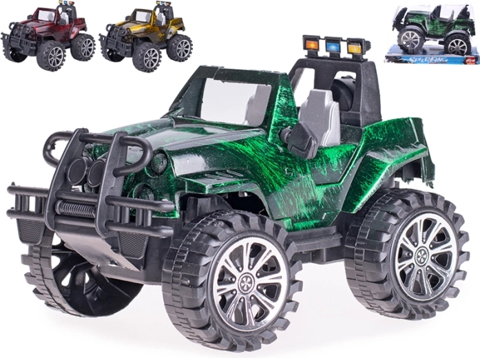 Hõõrdsõiduk maastikuauto 17 cm