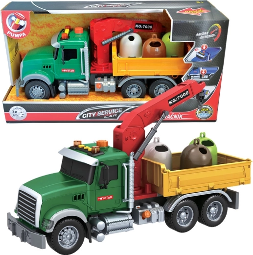 City service vehicle 1:12 – recycling truck