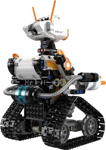 Roomikutega robot liikuvate osadega