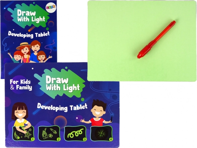 Fluorescent Light Drawing Board