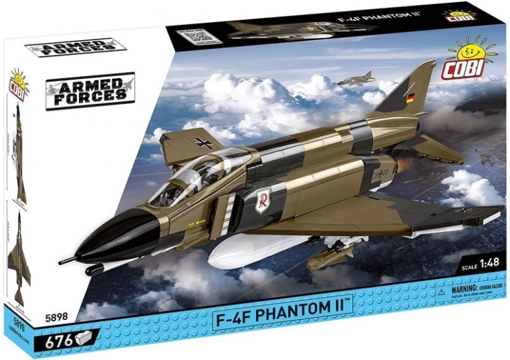 COBI F-4F Phantom II Building Set 676 Pieces