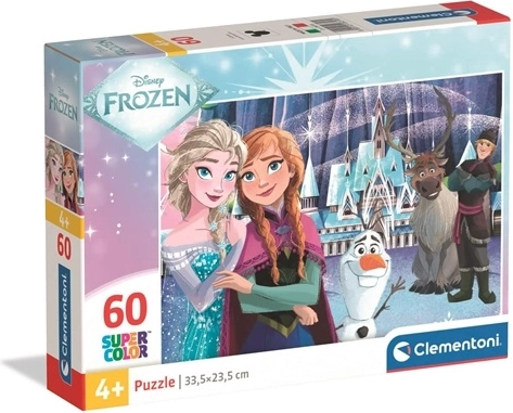 Clementoni SuperColor Puzzle Frozen 60 pieces