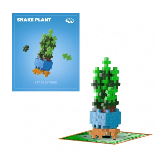 Plus-Plus lill Snake Plant