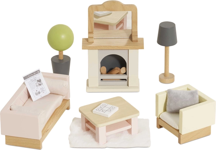 Puidust nukumaja mööbel – Daisylane’i elutuba Le Toy Vanilt