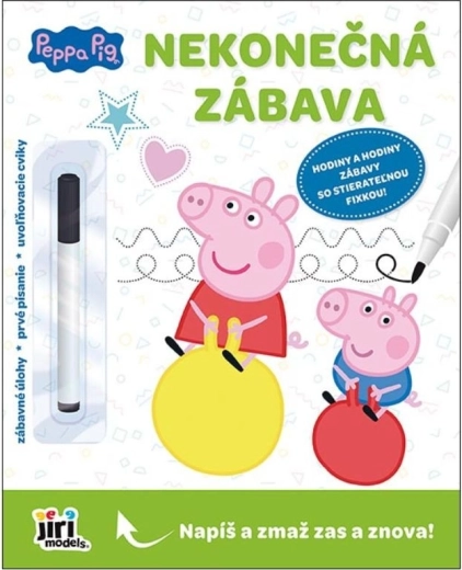 Lõputu lõbu – kustutatav loov vihik Peppa Pigi