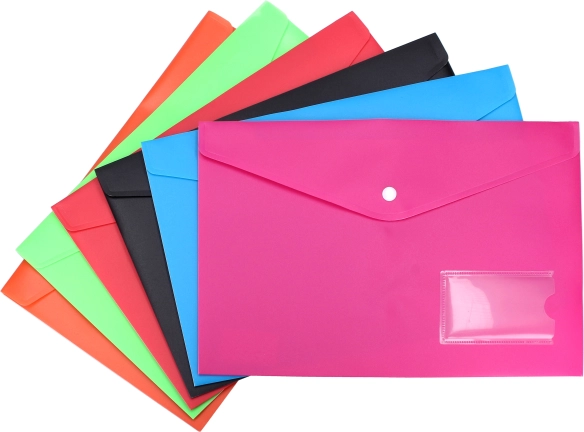 PP-plastist trukiga mapp A4 formaadis