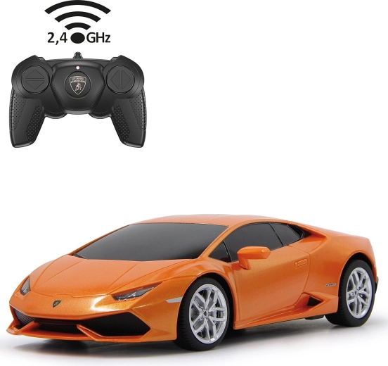 Jamara Lamborghini Huracán RC Car 1:24, 2.4 GHz, Orange