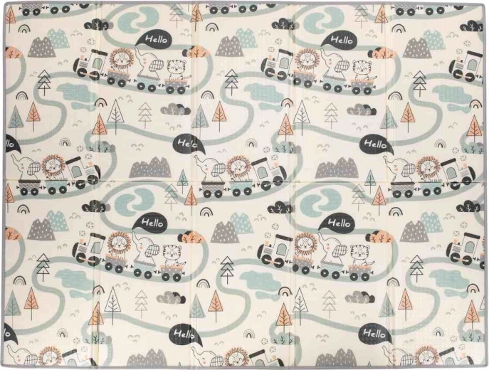 Freeon folding double-sided play mat Magic road
