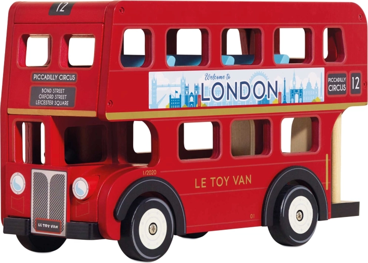 Le Toy Van puidust Londoni kahekorruseline buss lastele