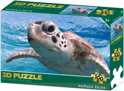 3D pusle merikilpkonn