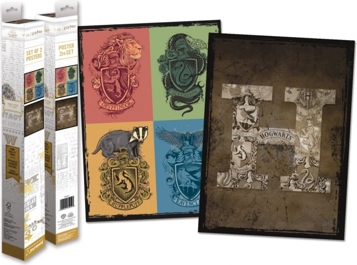 Harry Potter mini poster set Tombs and Scrolls (2 pcs)