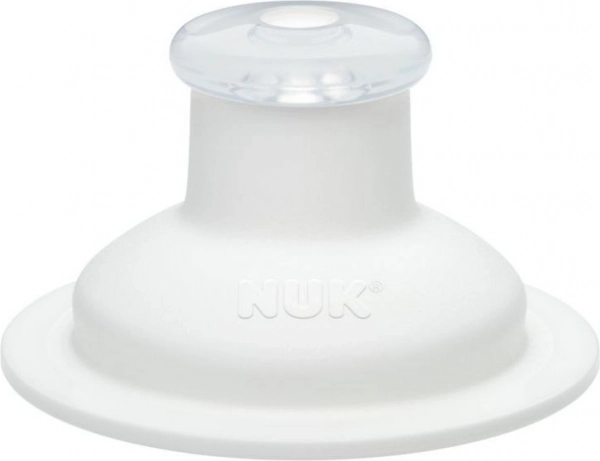 NUK asendus-silikoonist Push-Pull joogitila, valge