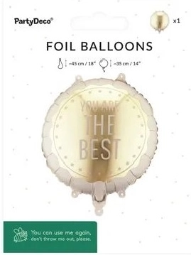 Foil balloon You Are The Best 35 × 35 cm mix variants