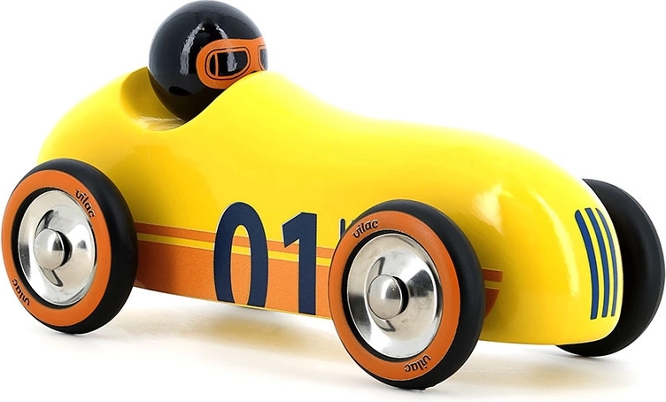 Vilac puidust auto Old Sport kollane
