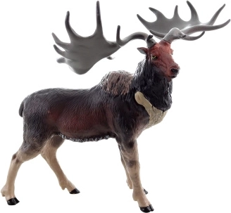 Plastic Moose Figurine 12 cm