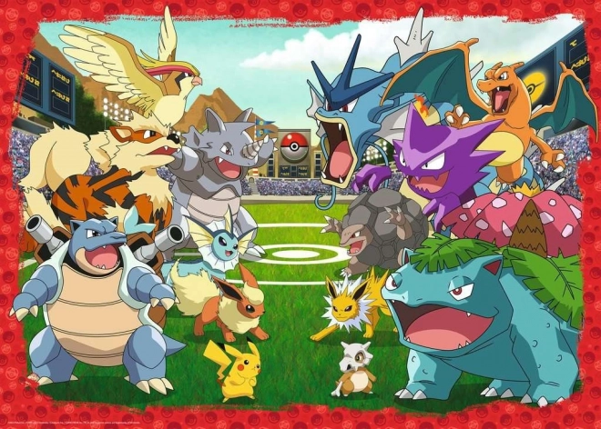 Pusle 1000 tükki POKEMON Ülim lahing Ravensburger