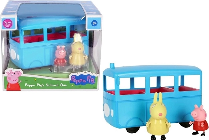 Peppa Pig School Bus with Sound and 2 Figures