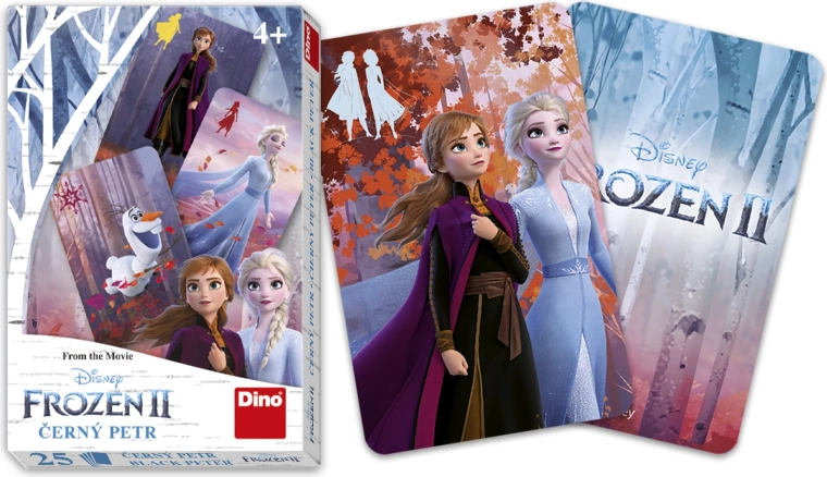 Dino kaardid Frozen II Must Peeter