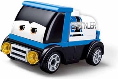 Sluban Pull-Back Little Blue Tanker with Eyes
