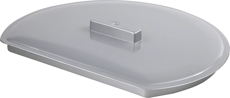 Silver lid for 11 L wall-mounted bin