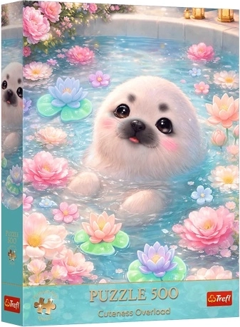 Puzzle Premium Plus Cuteness Overload Sweet Seal - 500 pieces