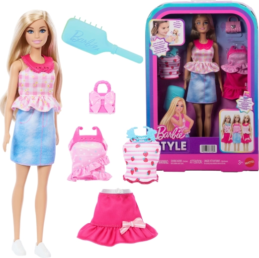 Mattel Barbie Style moenukk riiete ja aksessuaaride komplektiga