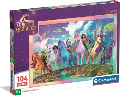 Clementoni pusle Unicorn Academy Super 104 tükki