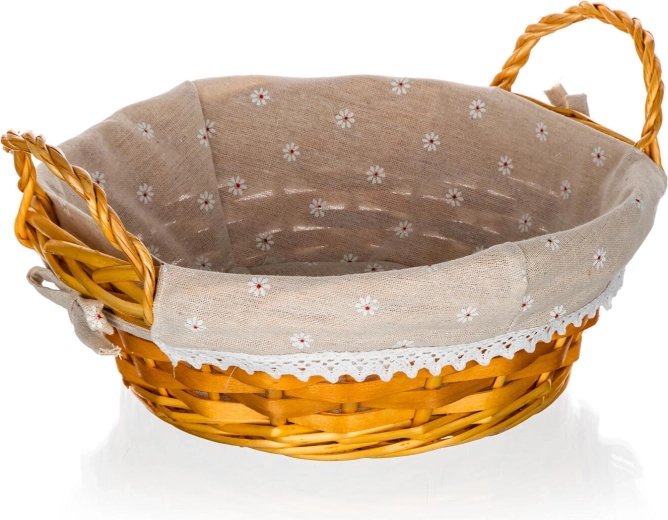 Sturdy wicker and easy carrying