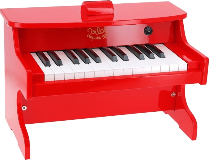 Electronic Children's Piano Red VILAC