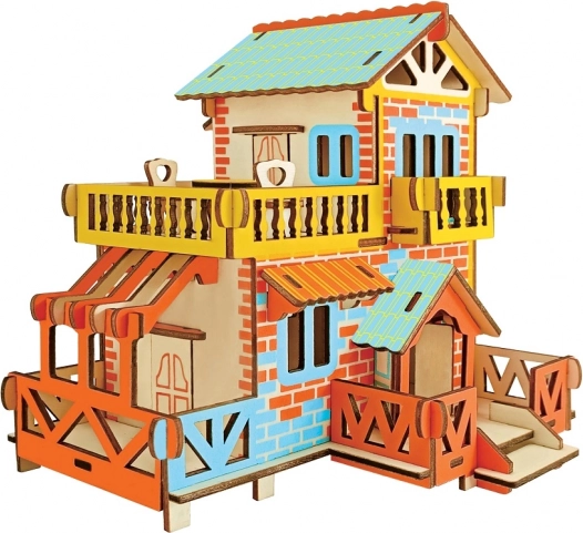 Woodcraft puidust 3D pusle – maakodu