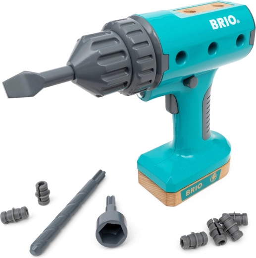 BRIO Builder akuga töötav laste trellkruvikeeraja