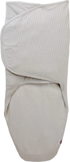 Lodger bundler seersucker steel – swaddle wrap