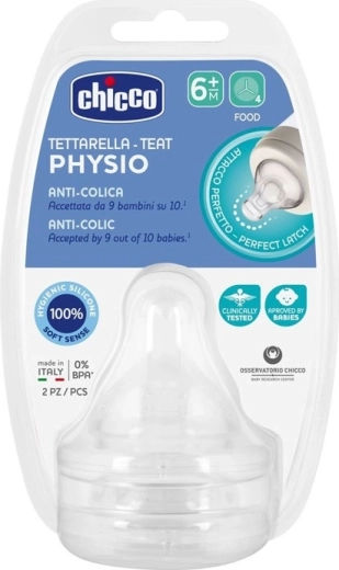 Chicco putrujoogilutt Perfect 5 ja Well-Being pudelitele, silikoon, 6k+, 2 tk