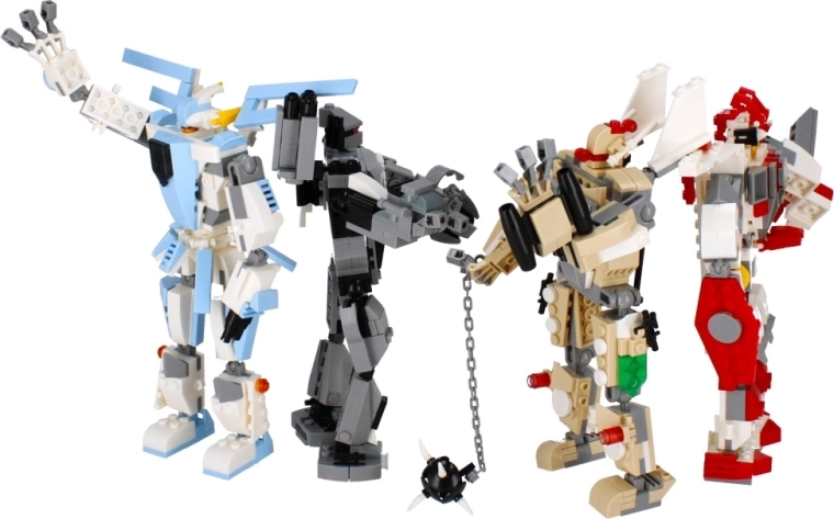 Liigutatav mech action-poosideks
