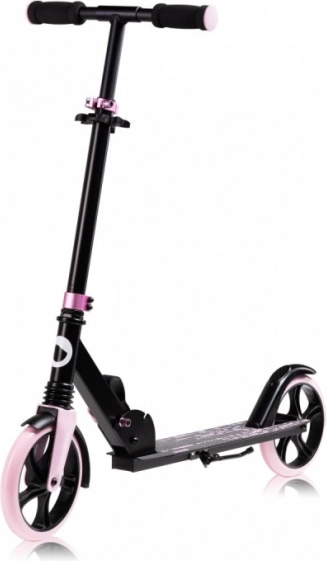 Folding Scooter Lionelo Luca Black with Pink Accents