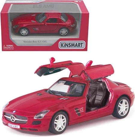 Kinsmart Mercedes-Benz SLS AMG metallist automudel 1:36