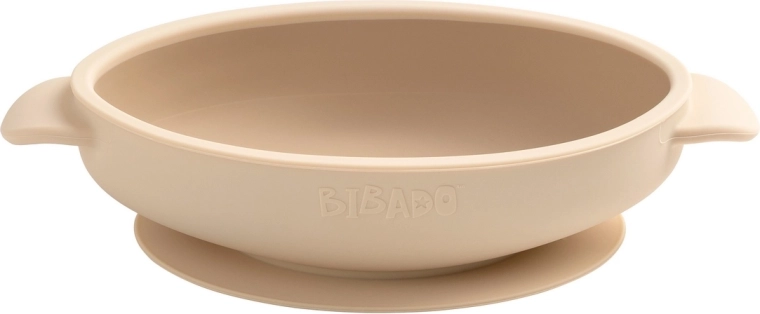 Bibado silicone bowl with suction cup fawn