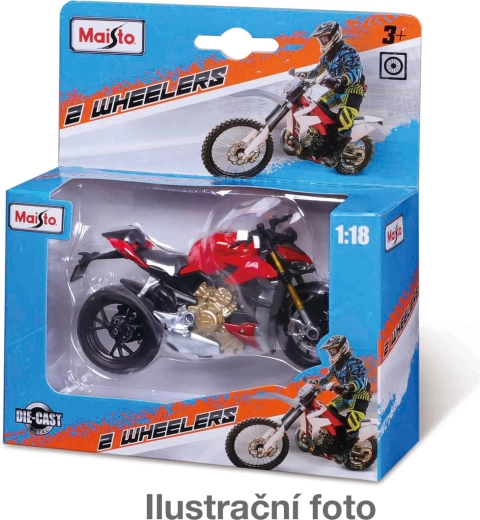 Maisto Wheelers Die-Cast Motorcycle Model 1:18