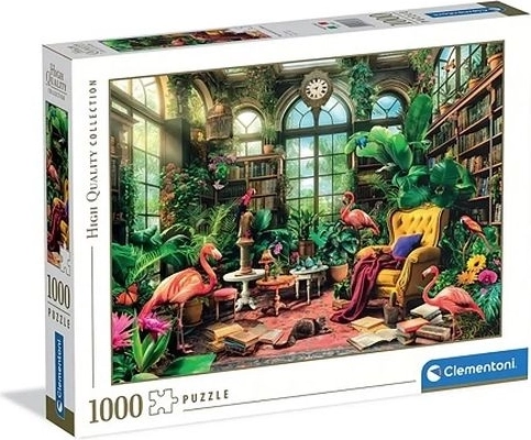 Clementoni pusle 1000 tükki The Greenhouse Library