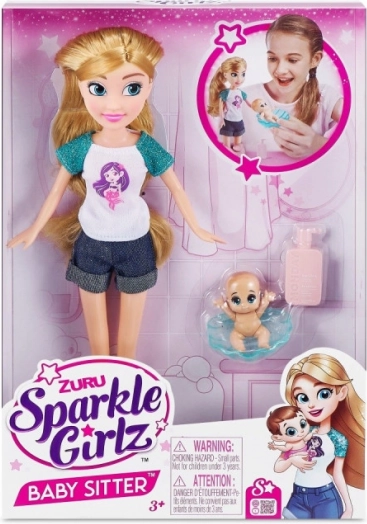 Zuru Sparkle Girlz Babysitter Doll