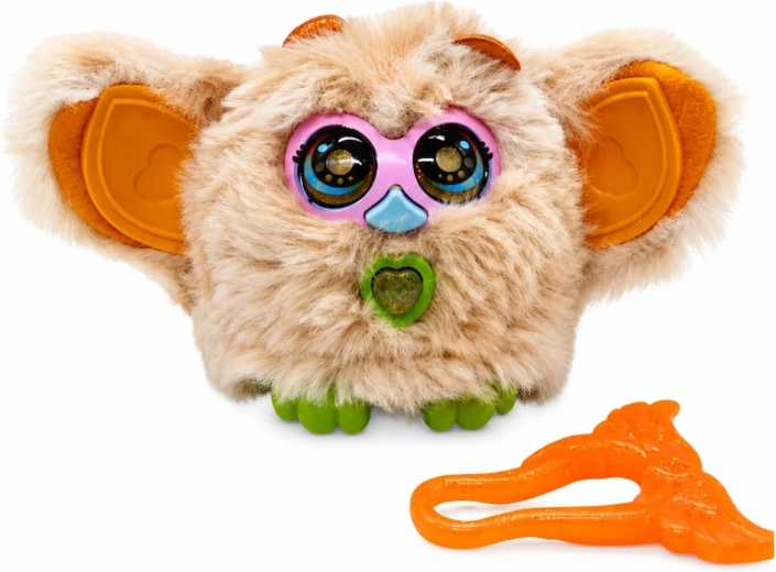 Fold-out ears controlled by a heart button