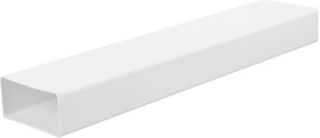 Flat ventilation duct 220 × 55 mm, length 1 m