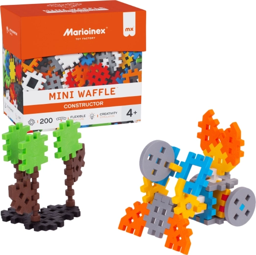 Mini Waffle Constructor Building Set 200 pieces MARIOINEX