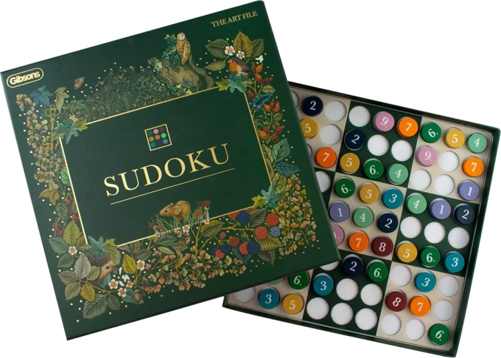 Värviline sudoku GIBSONS