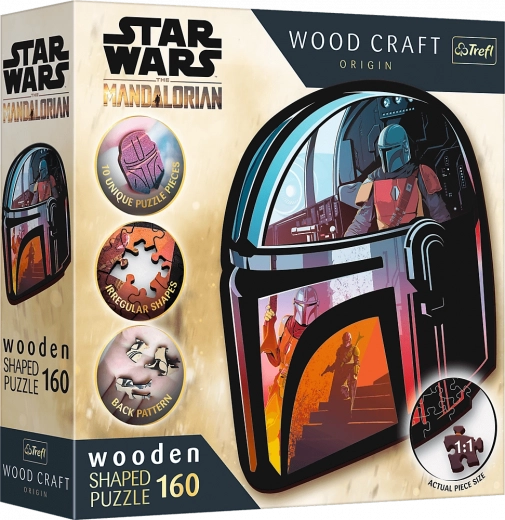 Puidust pusle STAR WARS THE MANDALORIAN – 160 tükki