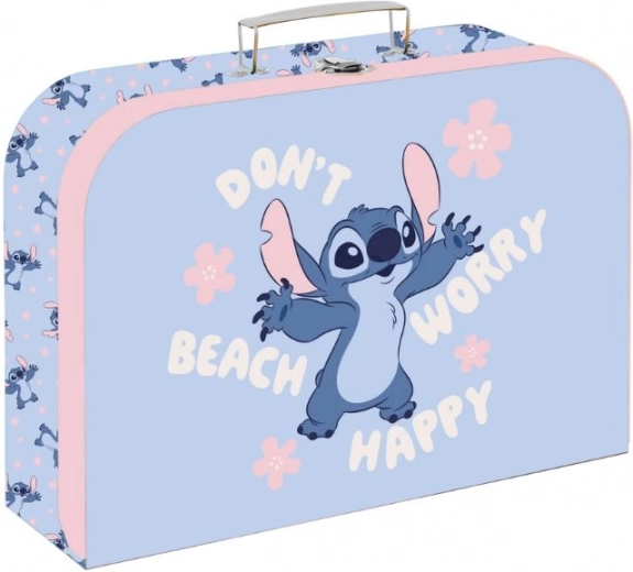 Laste laminaadist kohver 34 cm STITCH