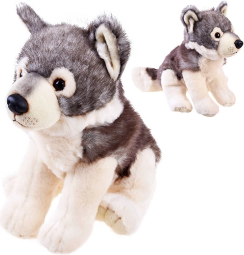 Hall plüüsist hunt 23 cm