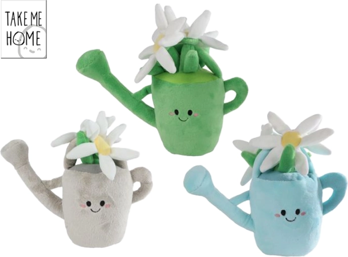 Take Me Home Plush Plant in Watering Can 20 cm